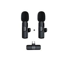 MICROFONO DE SOLPA K9 DOBLE  IPHONE